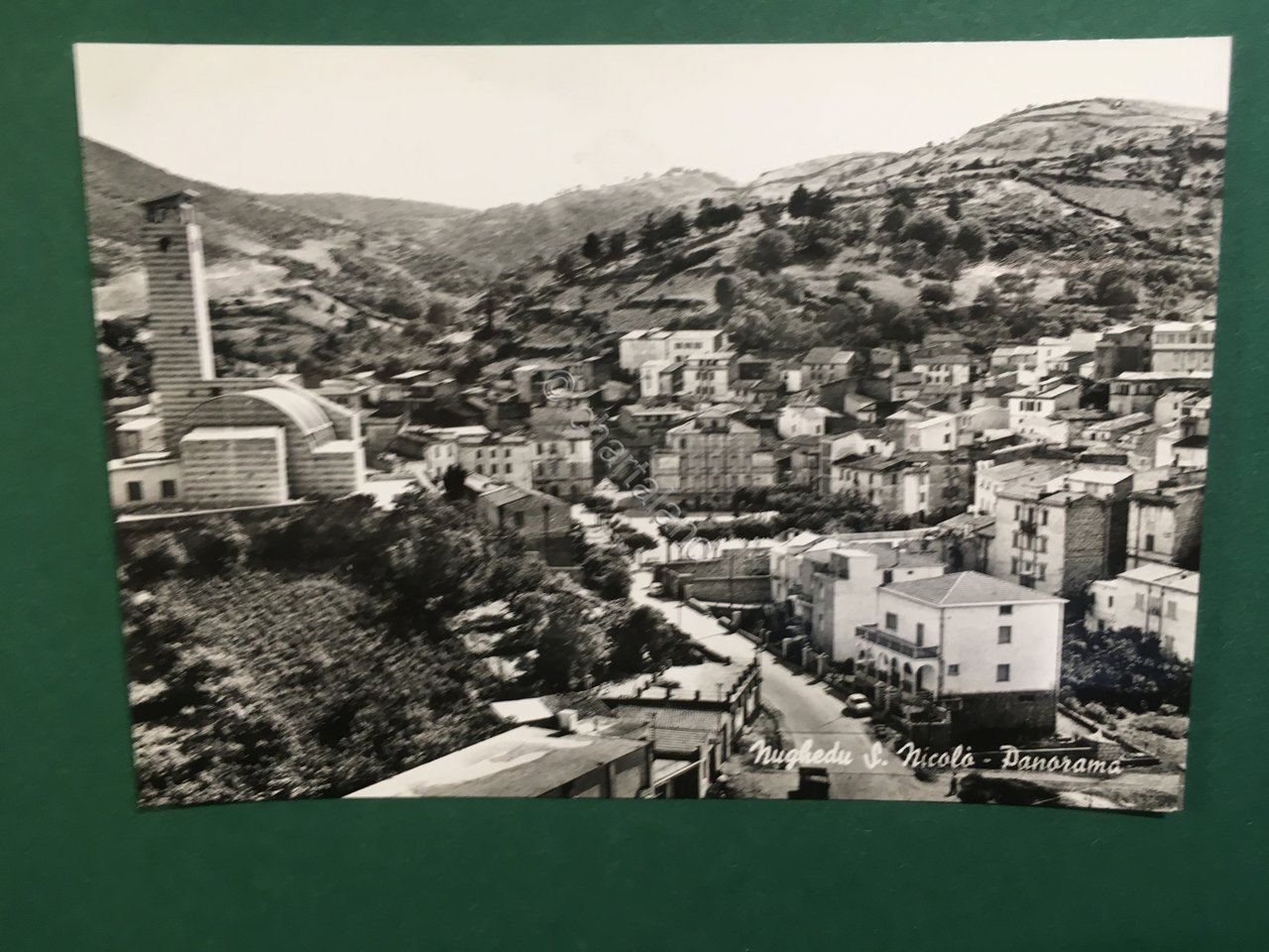 Cartolina Nughedu S. Nicolò - Panorma - 1966