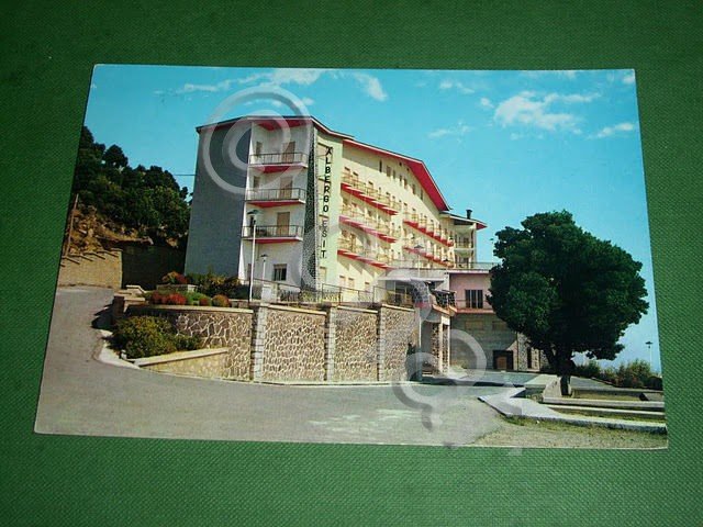 Cartolina Nuoro - Monte Ortobene e Albergo Esit 1971