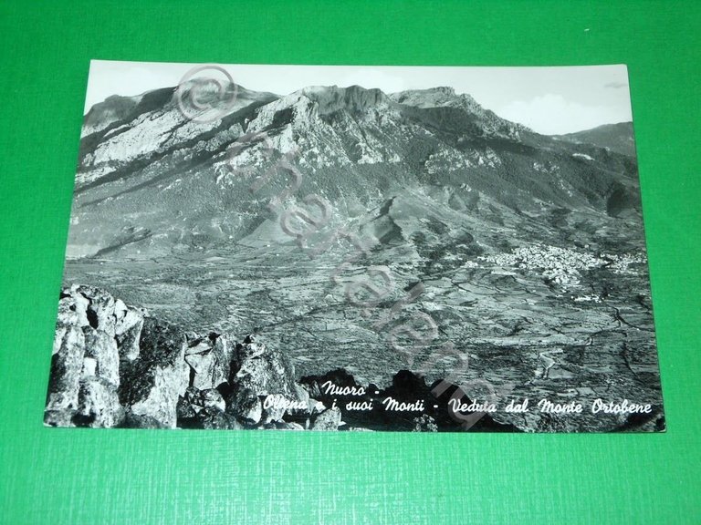 Cartolina Nuoro - Oliena e i suoi Monti - Veduta …