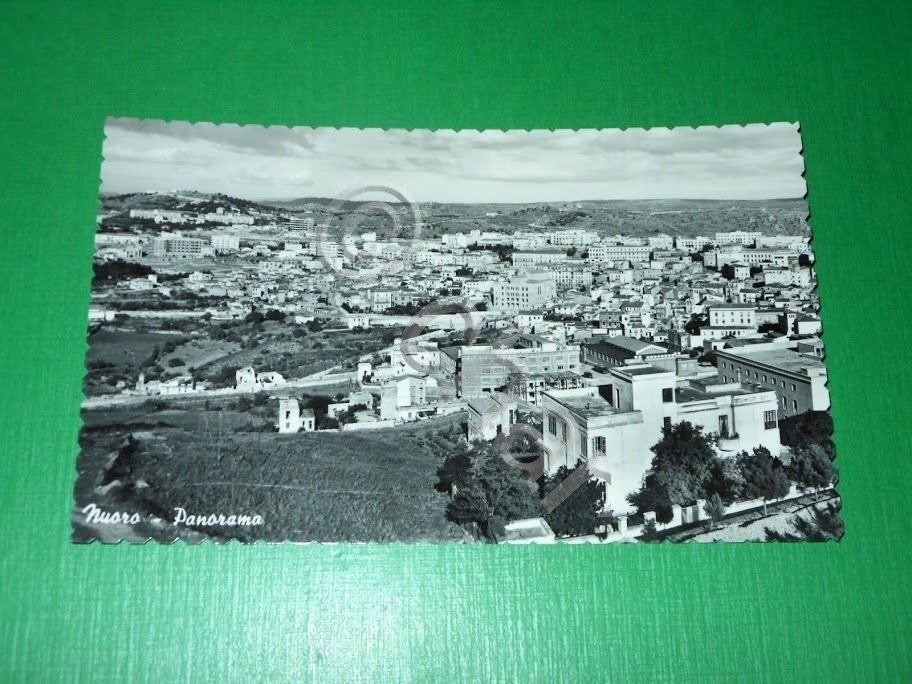 Cartolina Nuoro - Panorama 1955 ca.