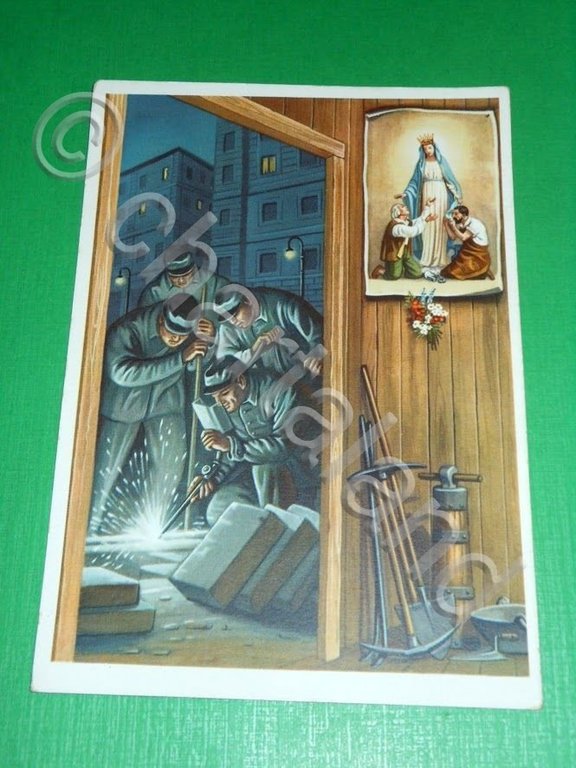 Cartolina Nuova Olonio - Ricovero Madonna del Lavoro 1945 ca …