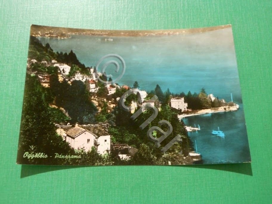 Cartolina Oggebbio - Panorama 1961.