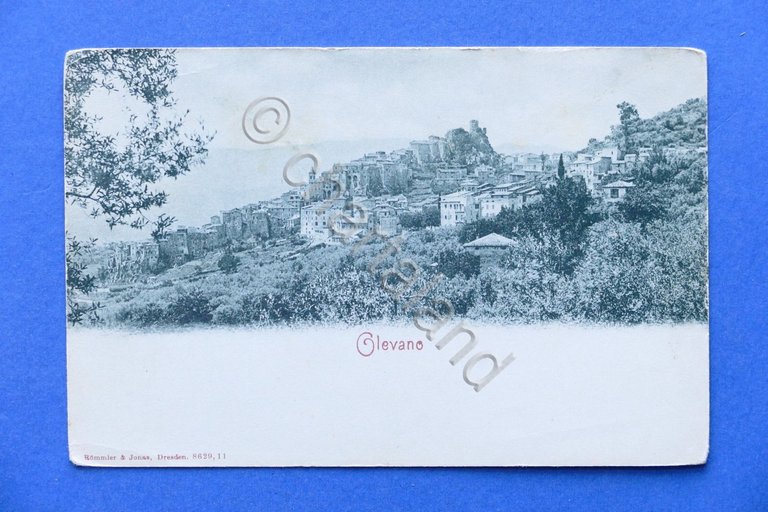 Cartolina Olevano Romano - 1900 ca.