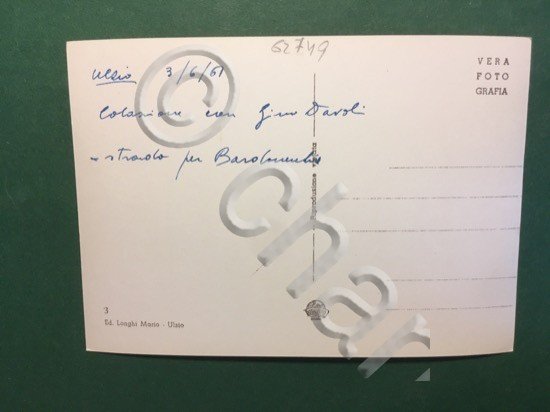 Cartolina Olux - Chiesa San Rocco Sfondo M. Seguret - …