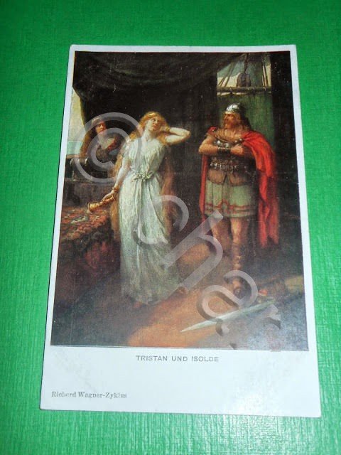 Cartolina Opera Lirica - R. Wagner - Tristan und Isolde …
