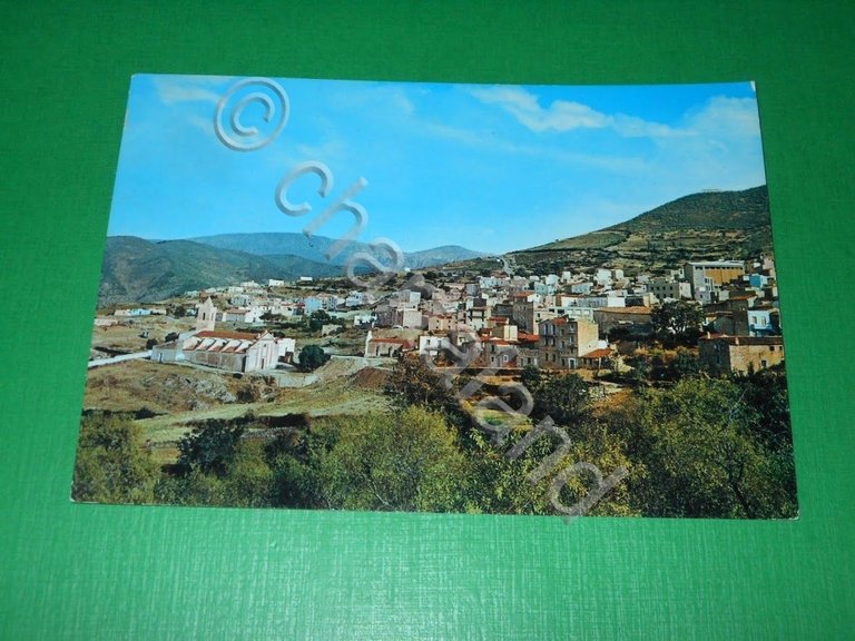 Cartolina Orgosolo ( Nuoro ) - Panorama 1970.