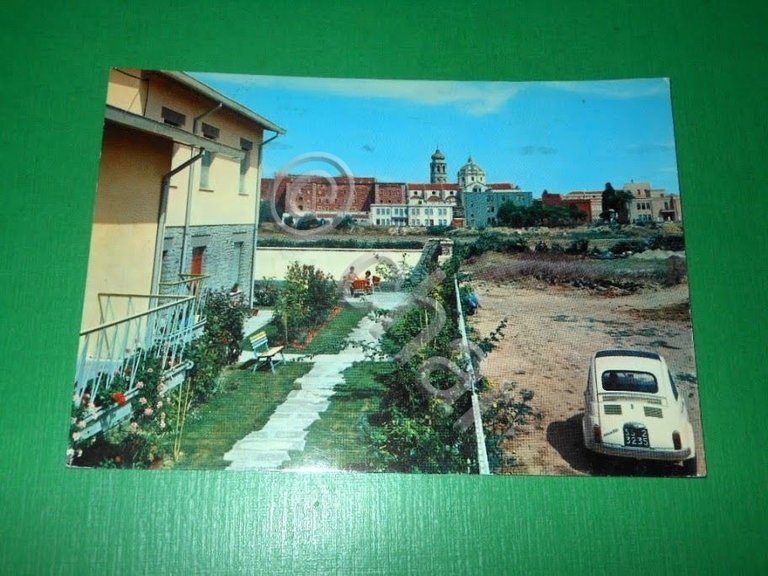 Cartolina Oristano - Scorcio panoramico 1967.
