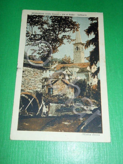 Cartolina Ornavasso ( Valle Ossola ) - Via al Boden …