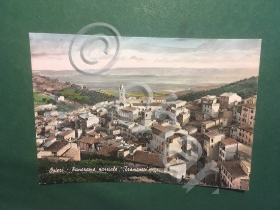 Cartolina Orvieti - Panorama Parziale - Tramonto - 1961 | Immagine Gallery 3
