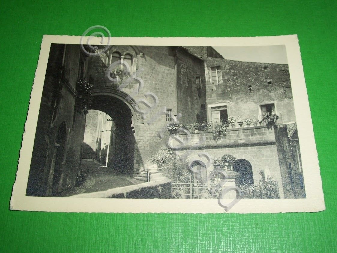 Cartolina Orvieto - Archi romanici 1938.
