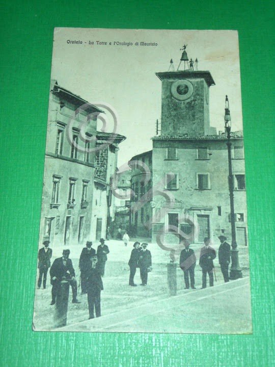 Cartolina Orvieto - La Torre e l' Orologio di Maurizio …