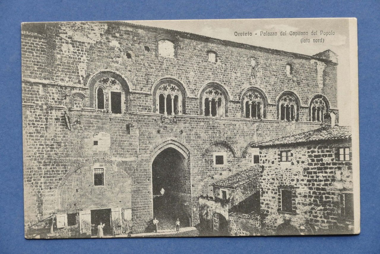 Cartolina Orvieto - Palazzo del Capitano del Popolo - Lato …