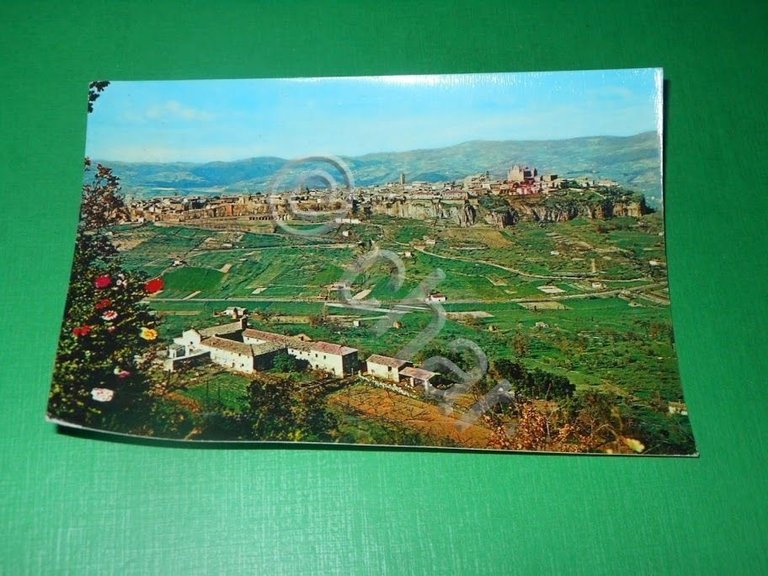 Cartolina Orvieto - Panorama 1961.