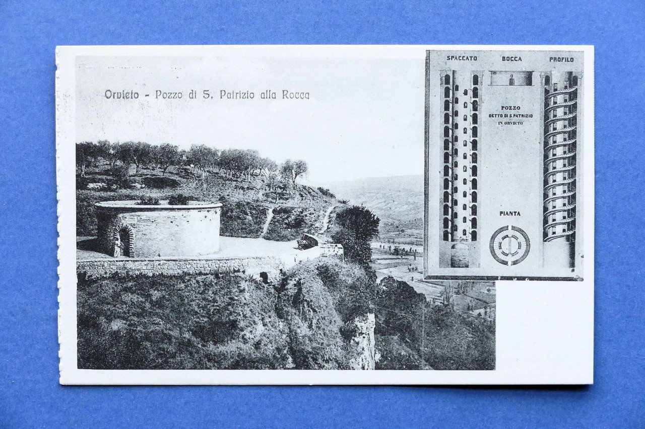 Cartolina Orvieto - Pozzo di S. Patrizio alla Rocca - …