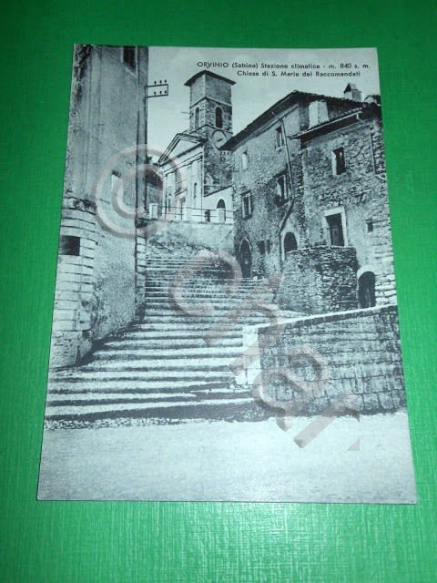 Cartolina Orvinio ( Sabina ) - Chiesa di S. Maria … | Immagine Gallery 2