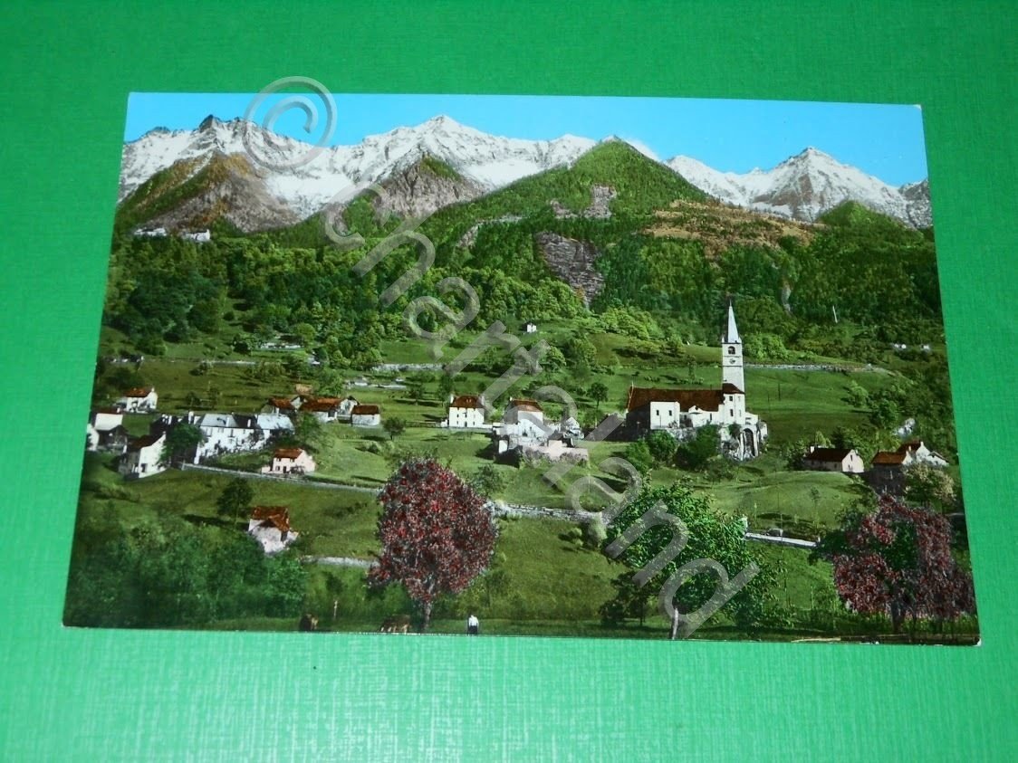 Cartolina Ossola Pittoresca - Baceno - La storica Chiesa di …