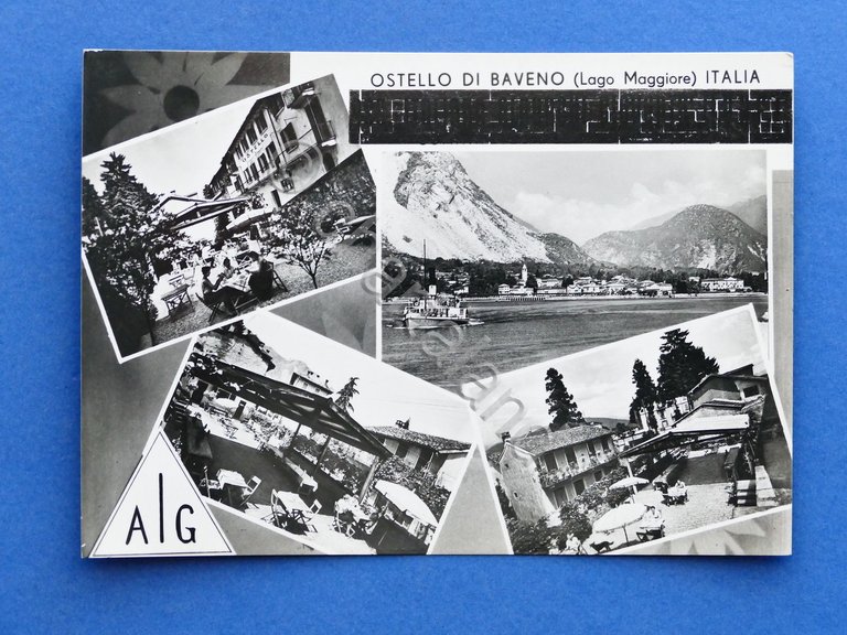 Cartolina Ostello di Baveno - Lago Maggiore - 1960 ca.
