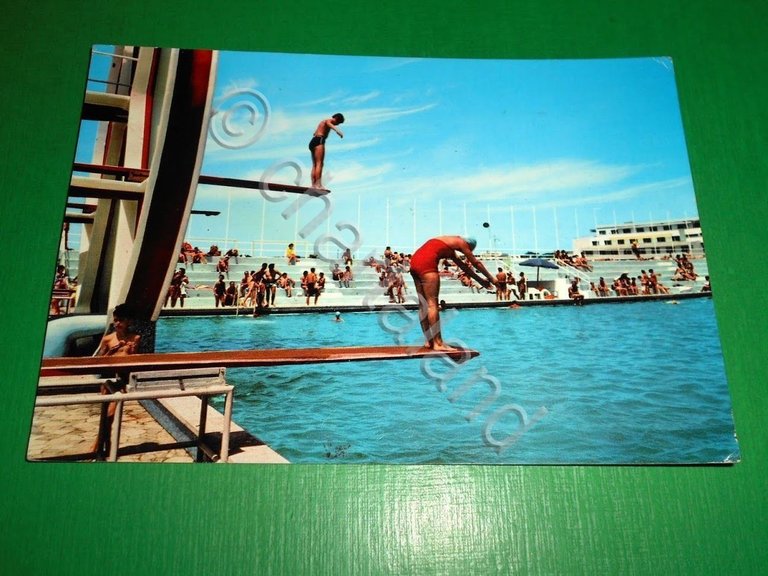 Cartolina Ostia - Lido di Roma - Stabilimento Kursaal - …