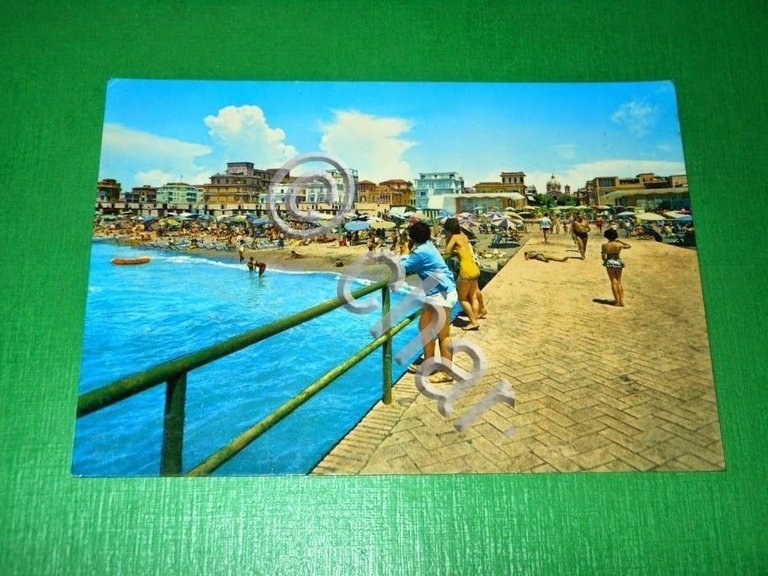 Cartolina Ostia - Stabilimento Lido 1978.
