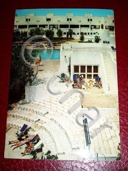 Cartolina Ostuni Marina - Hotel Villaggio Valtur 1972.
