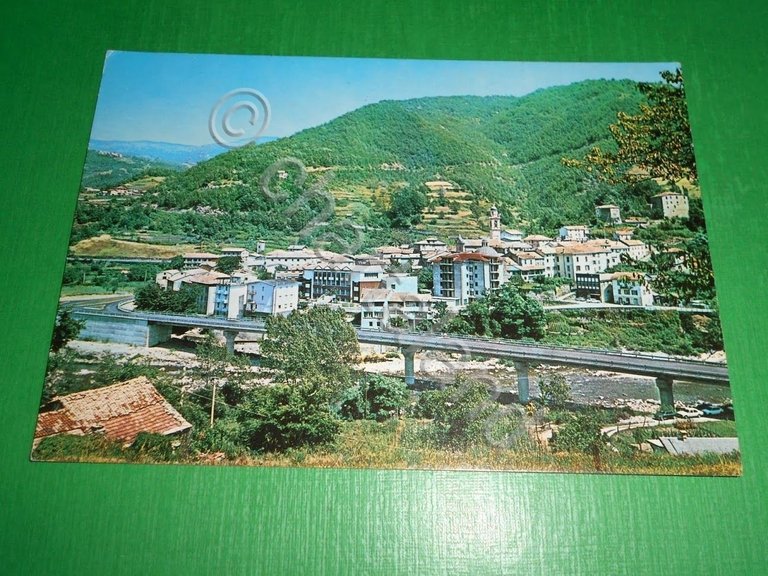 Cartolina Ottone ( Piacenza ) - Panorama 1975 ca.