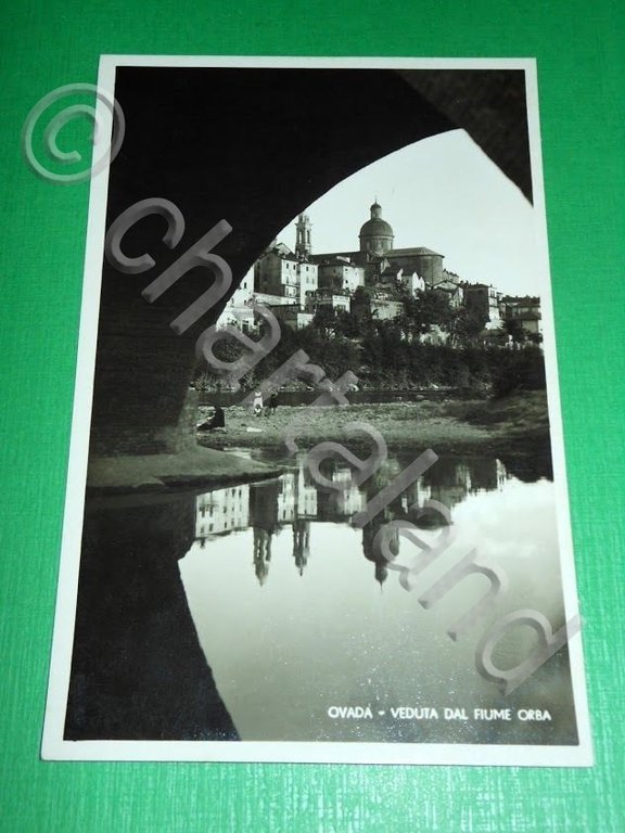 Cartolina Ovada ( Alessandria ) - Panorama dal fiume Orba …