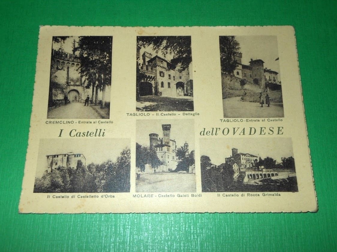 Cartolina Ovada e dintorni - I Castelli dell' Ovadese - …
