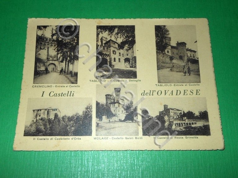 Cartolina Ovada e dintorni - I Castelli dell' Ovadese - …