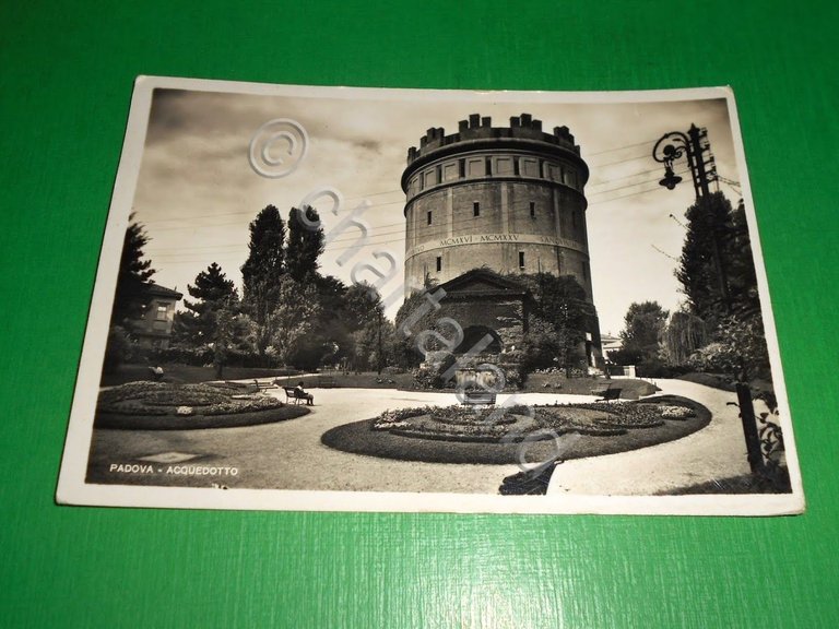 Cartolina Padova - Acquedotto 1943