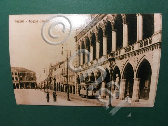 Cartolina Padova - Loggia Amulea - Replica 1950 ca