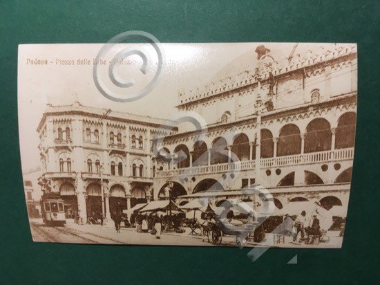 Cartolina Padova - Piazza Delle Erbe - Palazzo Delle Debite …