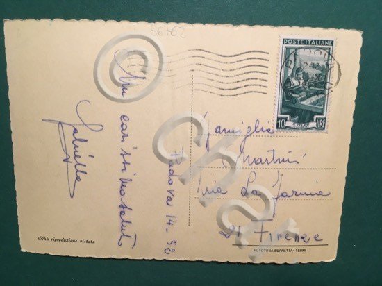 Cartolina Padova - Piazza Spelato - 1952