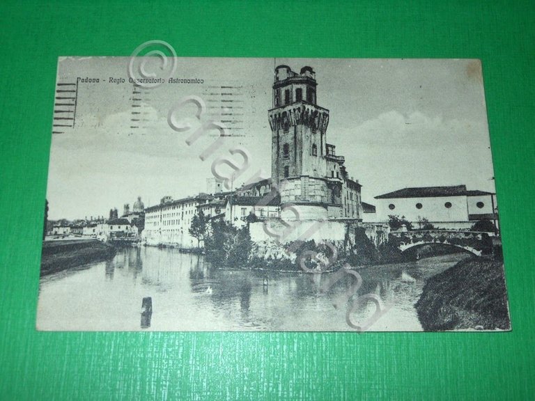 Cartolina Padova - Regio Osservatorio Astronomico 1922