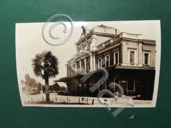 Cartolina Padova - Stazione Ferrovia - Replica 1950 ca