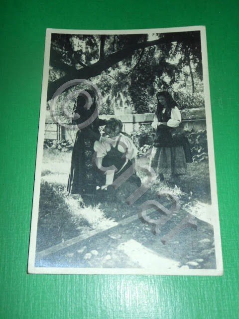 Cartolina Paesaggi e Costumi del Friuli - Ultimi Tocchi 1949