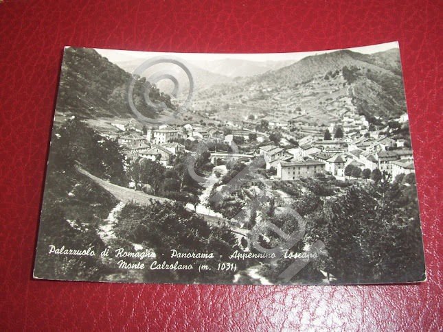 Cartolina Palazzuolo di Romagna - Panorama - Appennino Toscano 1950.