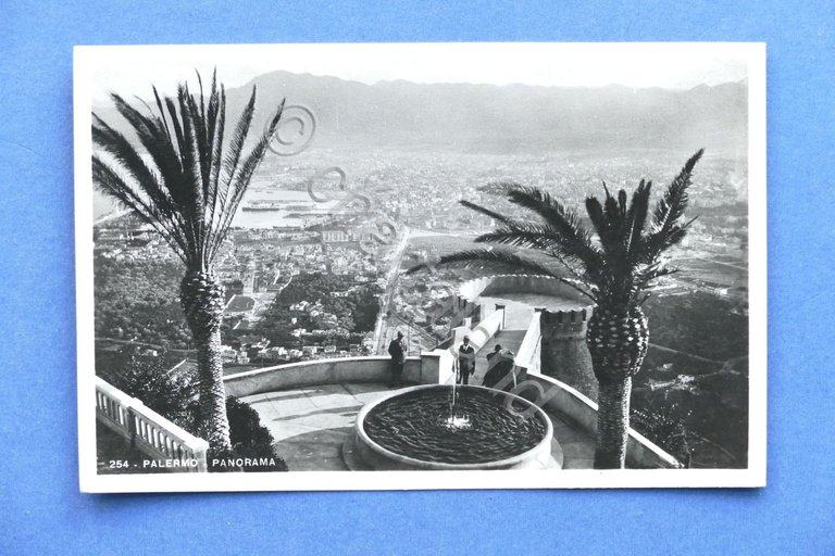 Cartolina Palermo -- Panorama -- 1937 | Immagine Gallery 3