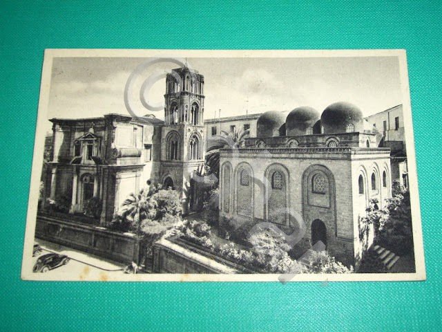 Cartolina Palermo - Chiesa della Martorana 1949