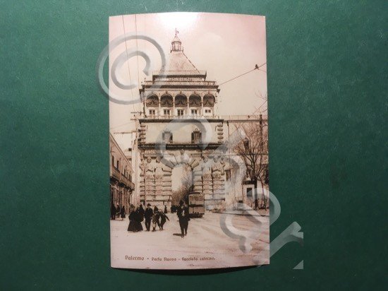 Cartolina Palermo - Porta Nuova - Facciata Esterno - Replica …