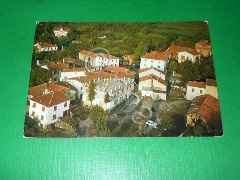 Cartolina Pallavicino di Cantalupo Ligure - Albergo Ristorante Stevano 1987.