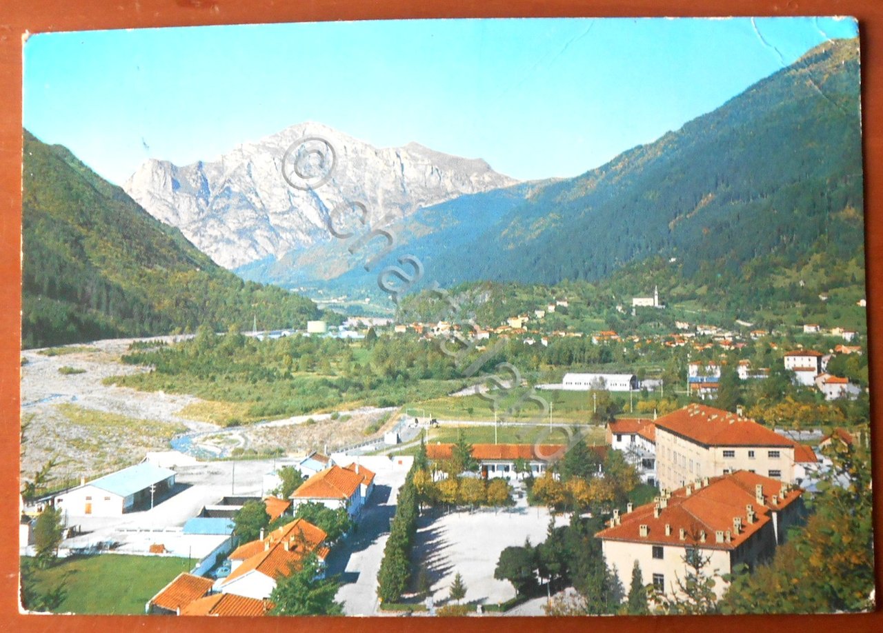 Cartolina Paluzza (Carnia) - Caserma Alpini - 1972 | Immagine principale