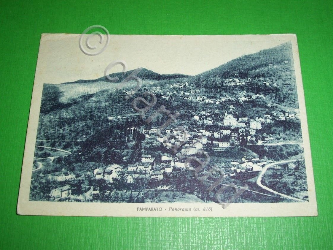 Cartolina Pamparato ( Cuneo ) - Panorama 1941.