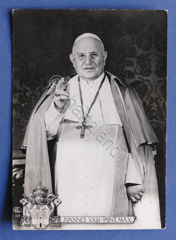 Cartolina Papa Giovanni XXIII - 1960 ca.