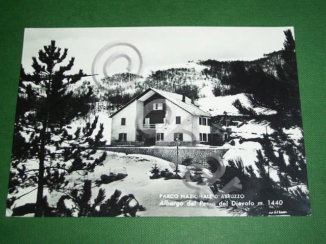 Cartolina Parco Nazionale d' Abruzzo - Albergo del Passo del …