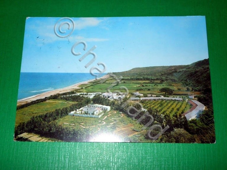 Cartolina Parghelia - Tropea - Villaggio Vacanze Sabbie Bianche 1973