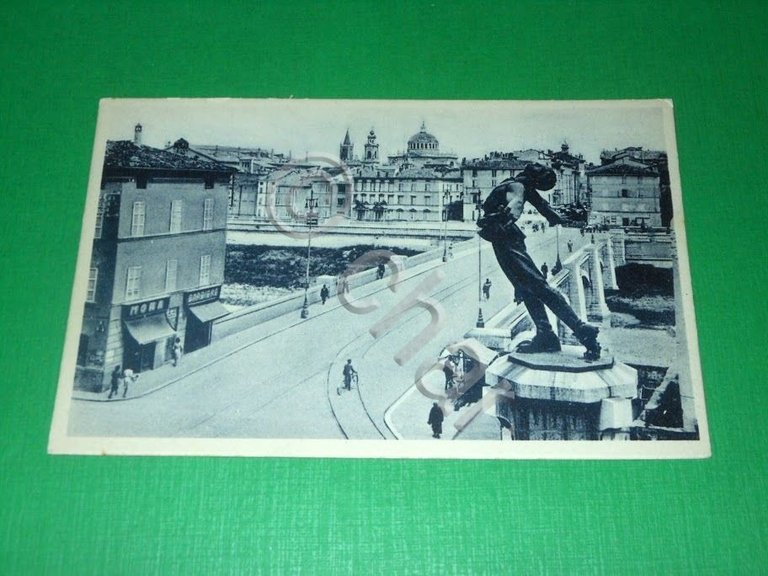Cartolina Parma - Monumento a Filippo Corridoni e Panorama 1940 …