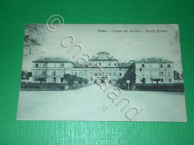 Cartolina Parma - Palazzo del Giardino - Scuola Militare 1918