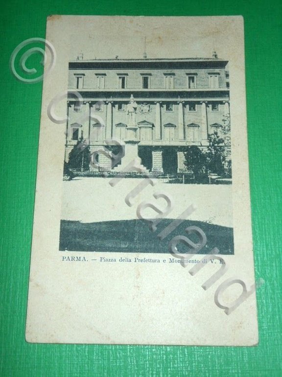 Cartolina Parma - Piazza della Prefettura e Monumento di V. …