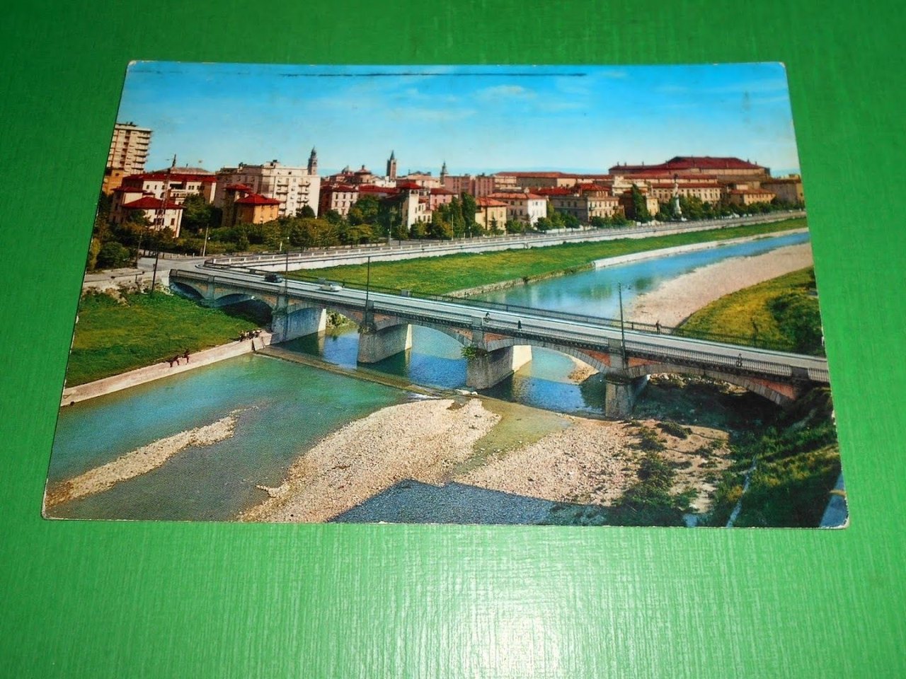 Cartolina Parma - Ponte V. Bottego e Scorcio panoramico 1960 …