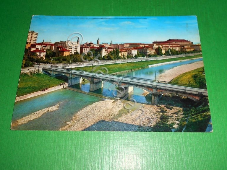 Cartolina Parma - Ponte V. Bottego e Scorcio panoramico 1960 …